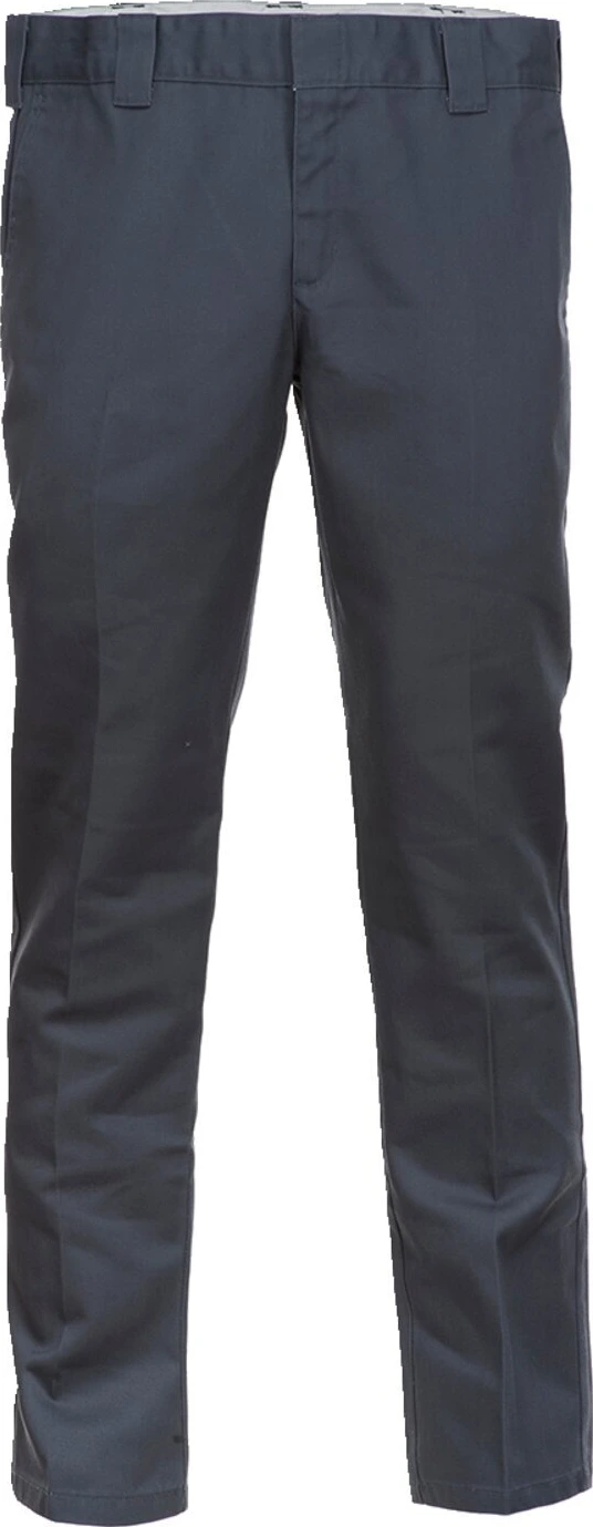 Dickies slim fit 872 work pant rec charcoal, Gray, 31/32