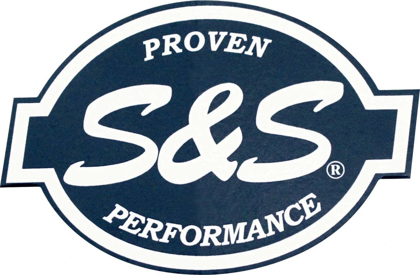 S&S, Logo sticker 3"