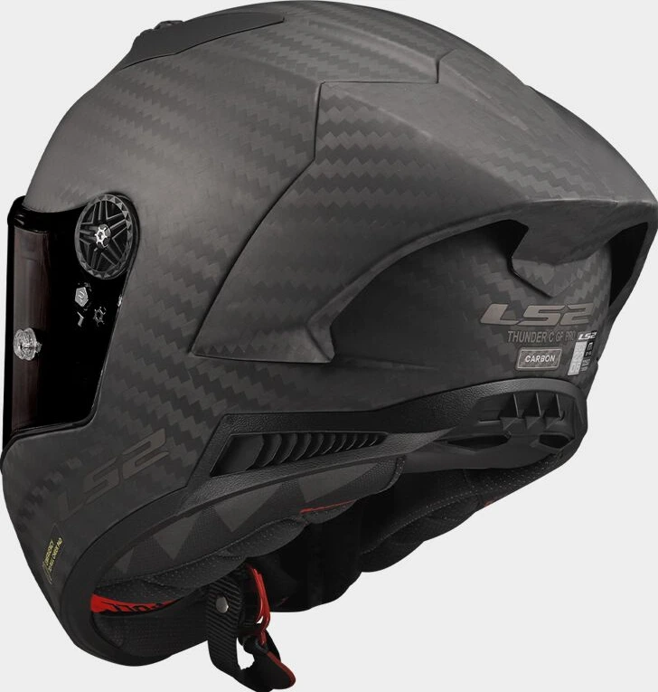 LS2 FF805 THUNDER GP PRO FIM helmet - XL, Matt Black