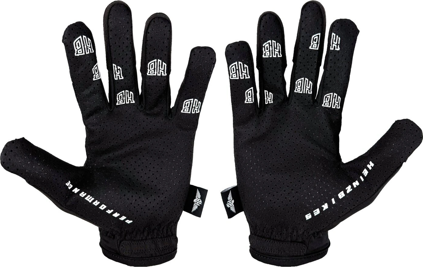 HeinzBikes Eagle split gloves, Black, L