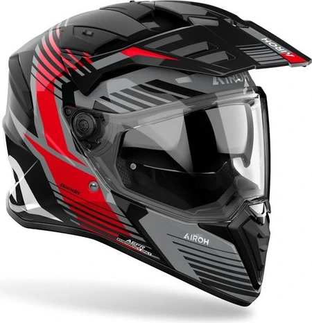 Airoh Helmet Bandit Spicy red gloss, L