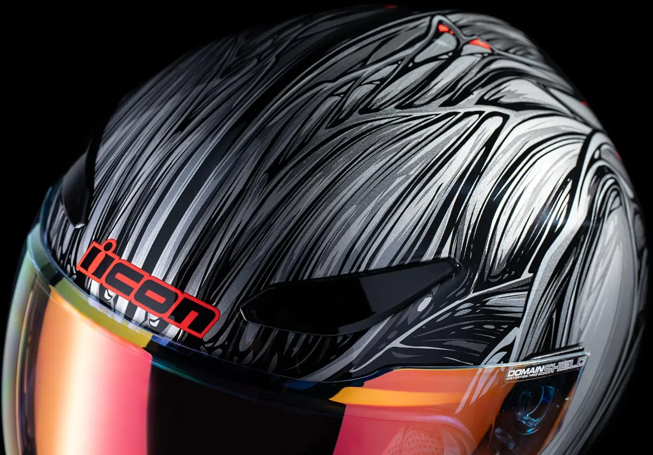 HELMET DOMAIN NOUVEAU SILVER XS