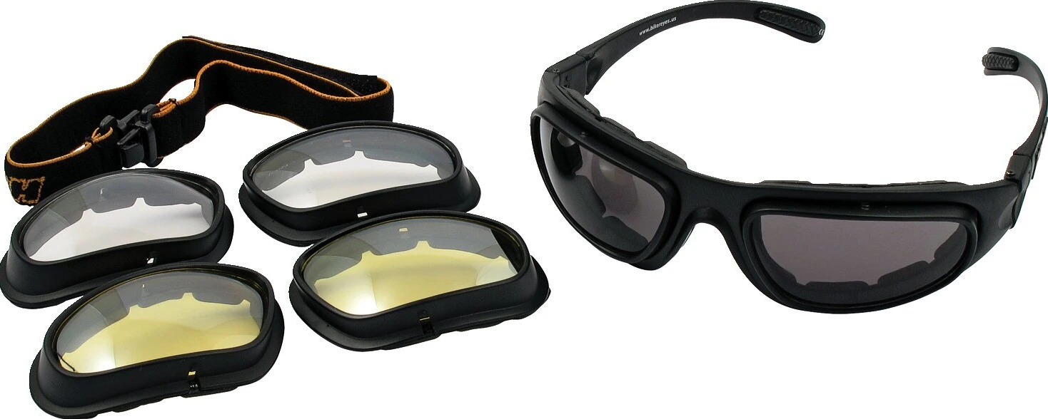 Helly Bikereyes Eagle smoke yellow lens