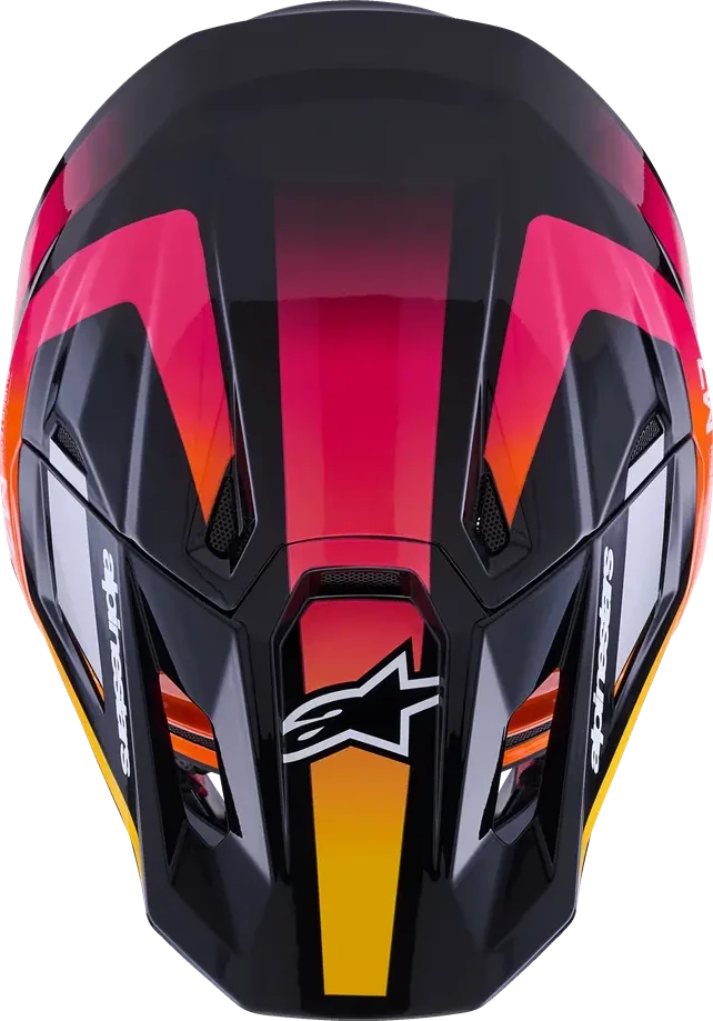 HELMET SM7 RISE BLK/YL/PINK XS