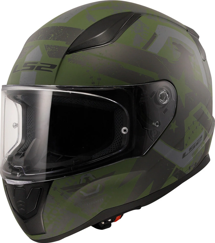 LS2 FF353 RAPID 2 THUNDER BIRDS helmet - Matt Military, XS