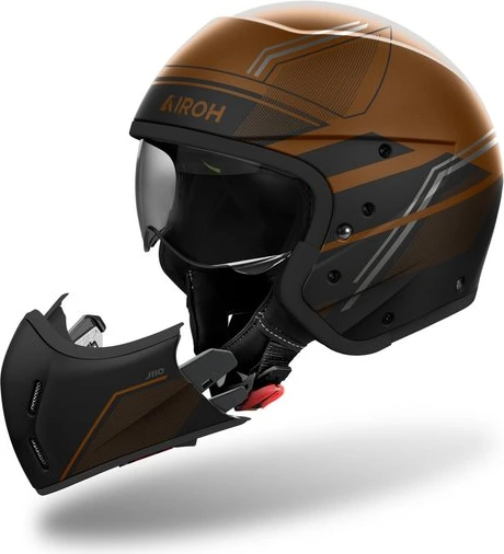 Airoh Helmet J 110 Slim Bronze Matt, S