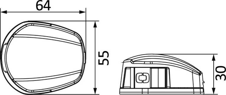 NEMO LED navigation lights left+right 112.5