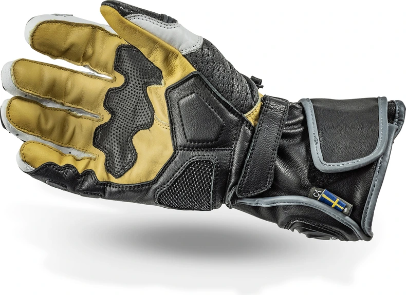 Lindstrands Glove Bergby Black/white, 13