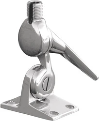 Shakespeare 5187 sleek stainless steel ratchet mount