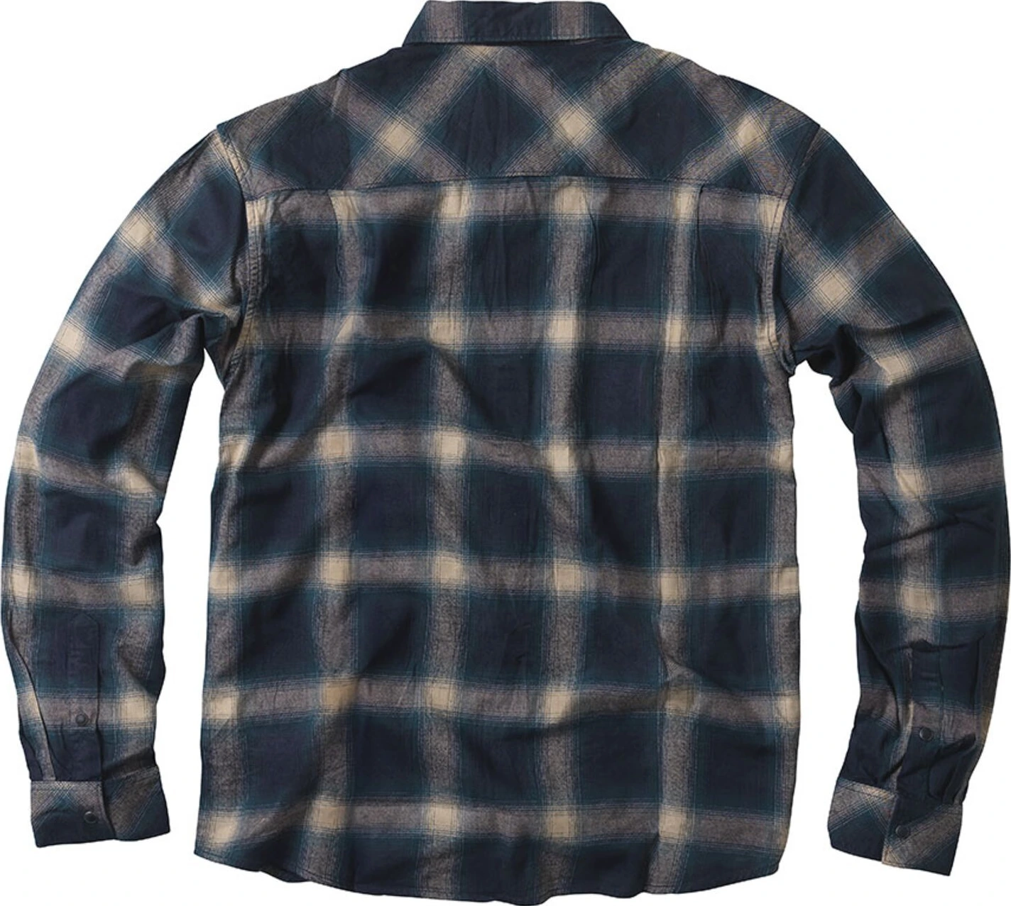 WCC Outlaw Flannel shirt, Blue, beige, S
