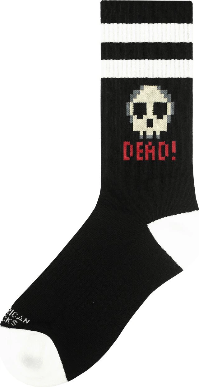 American Socks Dead Mid High socks, Black, One size fits most