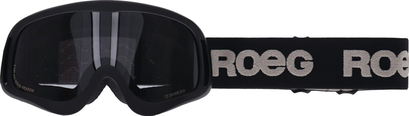 Roeg Peruna Logo goggle, Black