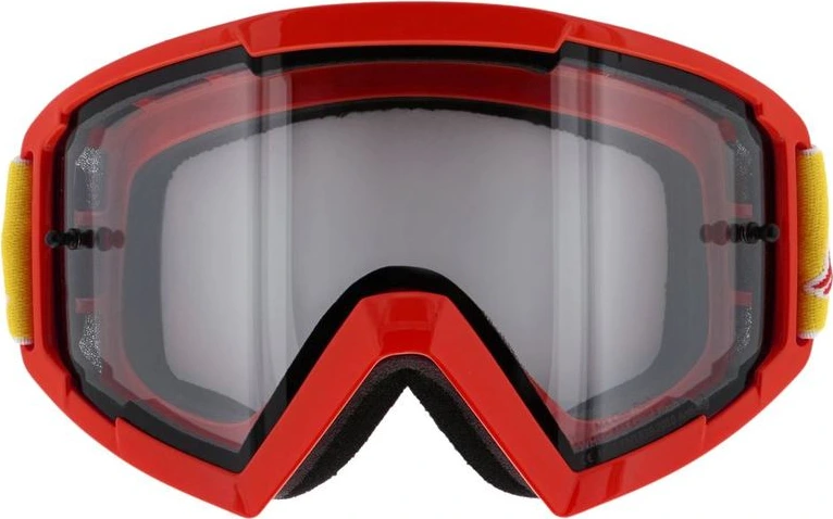 Spect Red Bull Whip MX Goggles Singel lens red clear
