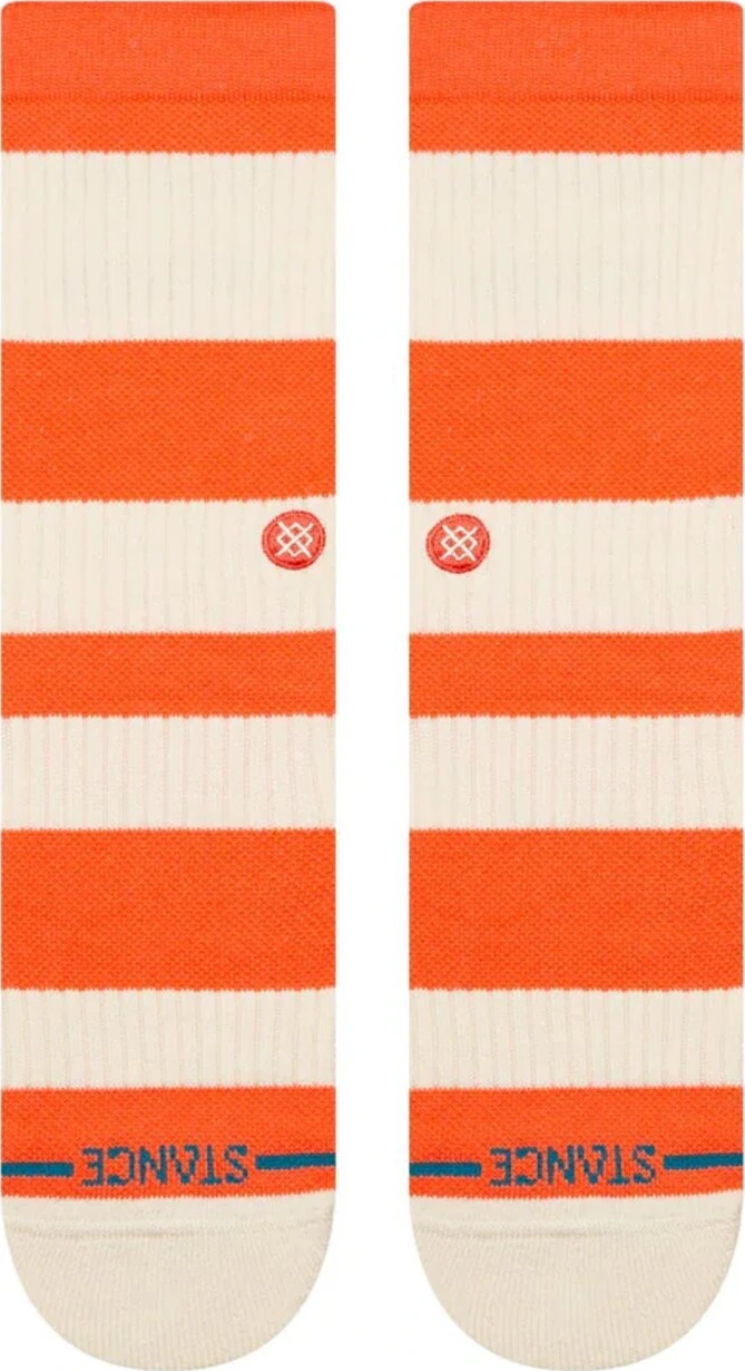Stance Fred Crew socks orange/white, 38-42