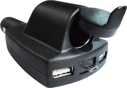 Double USB plug + Micro