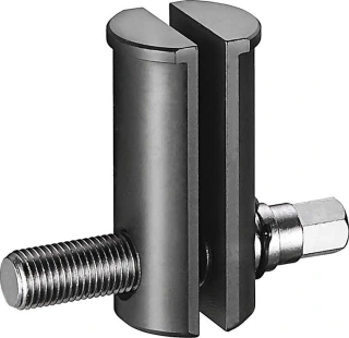 Steering stem bearing race removal tool
