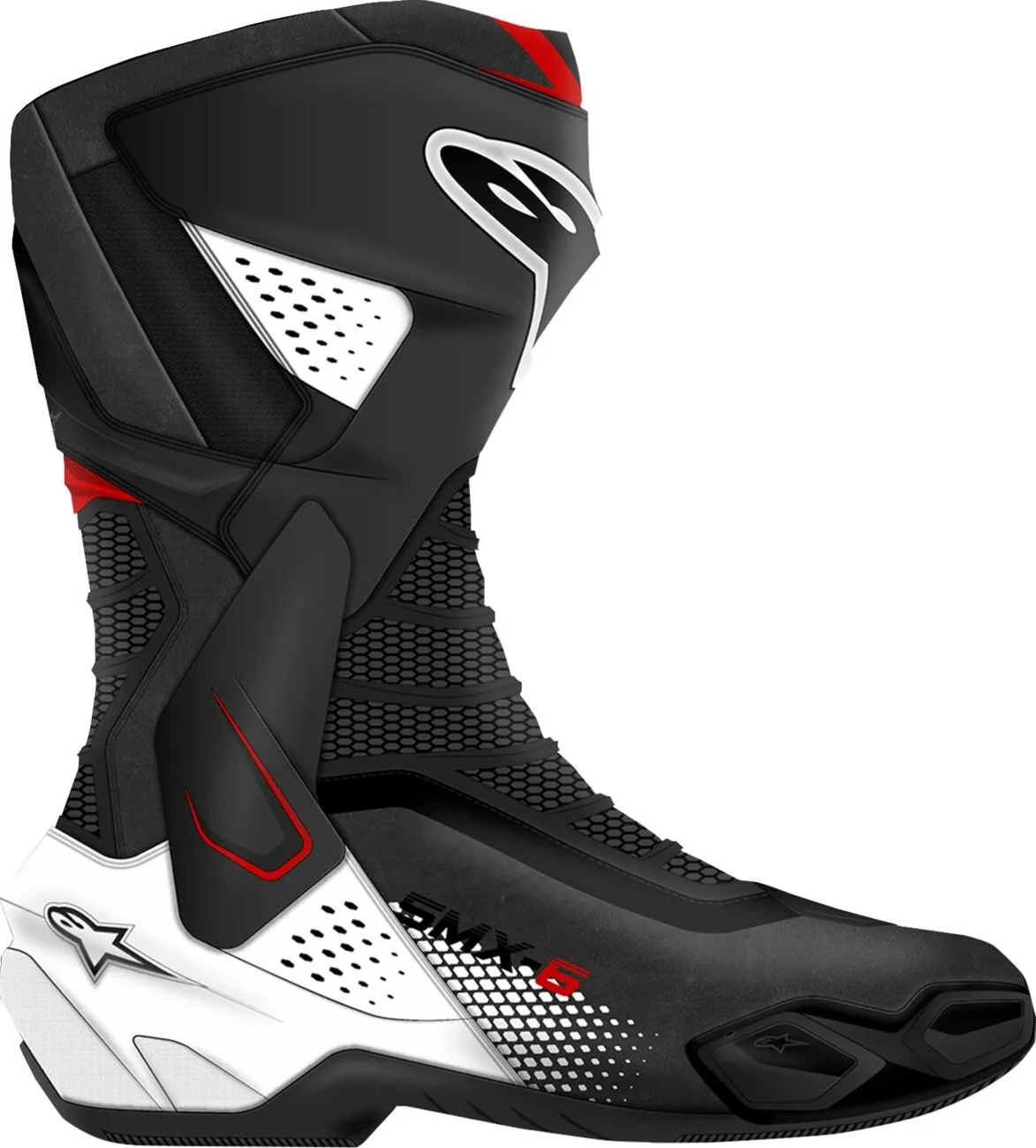 BOOTS SMX-6 V3 BK/WH/RD GRAPHIC 40
