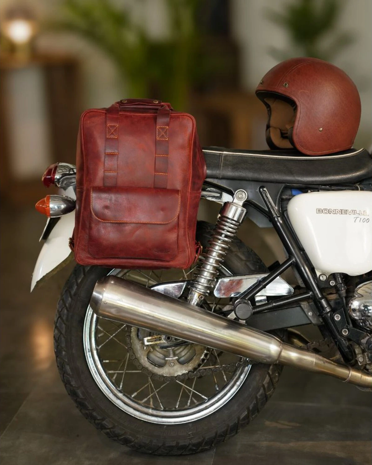 Trip Machine Eastwood backpack, cherry Red, Red