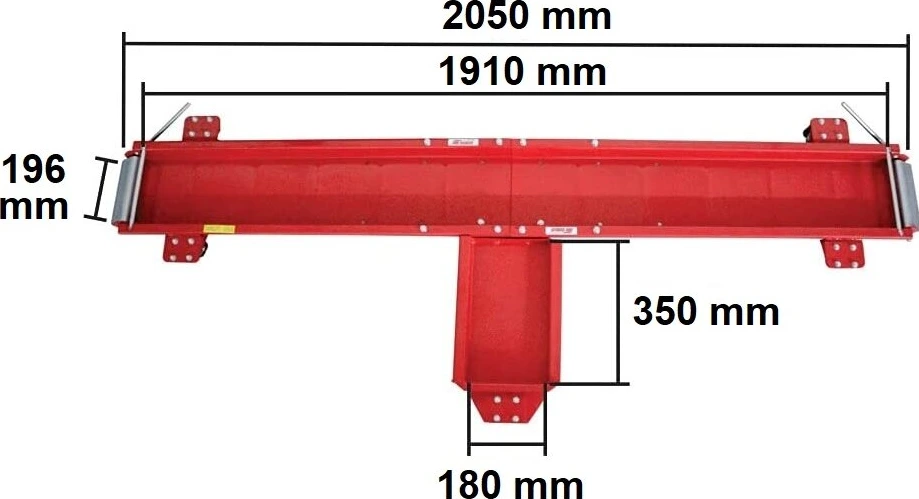 Motorcycle dolly 600kg