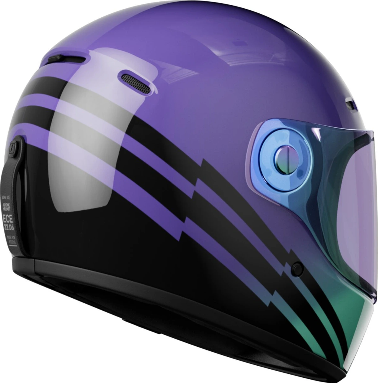 John Doe JD/ONE Spectral helmet, Purple, M, Gloss