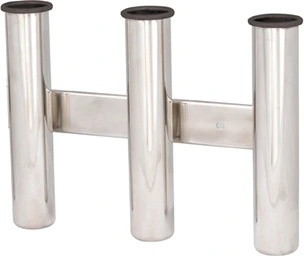 OS ROD RACK OF 3 STAINLESS STEEL