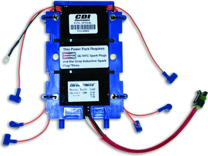 CDI Elec. Johnson/Evinrude uždegimo blokas - 6 cil. 150/175 AG (1991-06)
