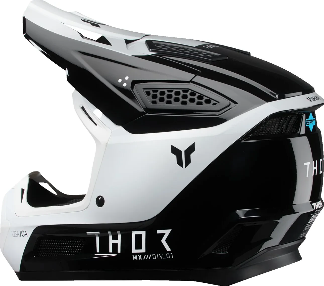HELMET FLEET STORM BK/WH LG