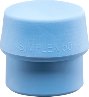 Halder insert for Simplex mallet 60mm Blue TPE - soft