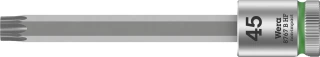 Wera Zyklop 3/8" Torx® socket bit TX45 with holding function