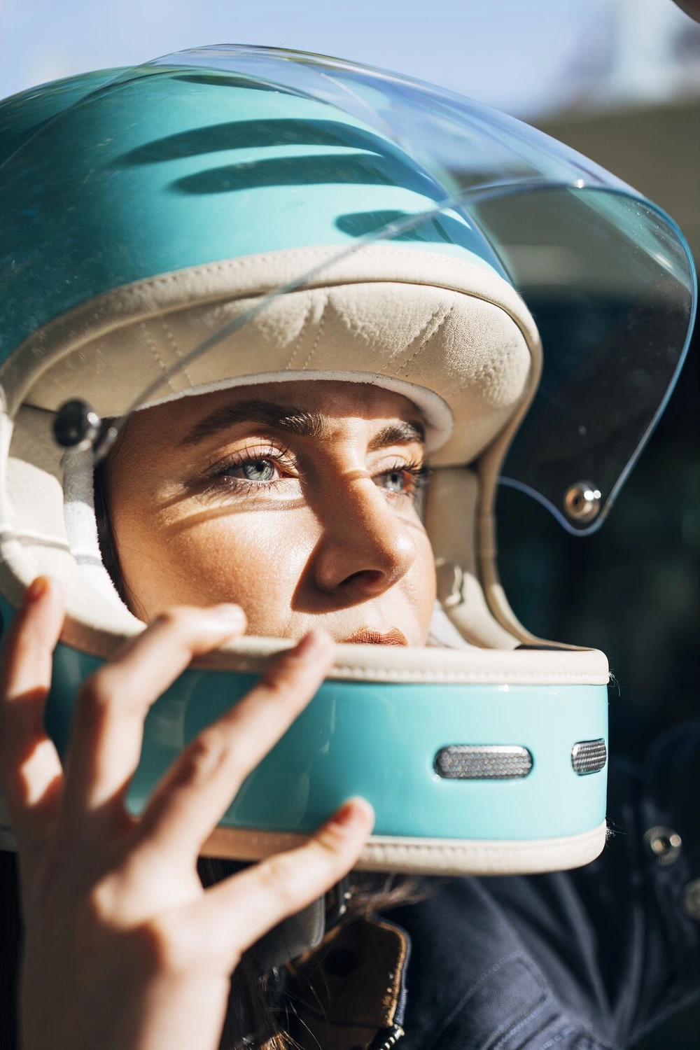 By City Roadster III helmet, aqua Blue, L, Gloss