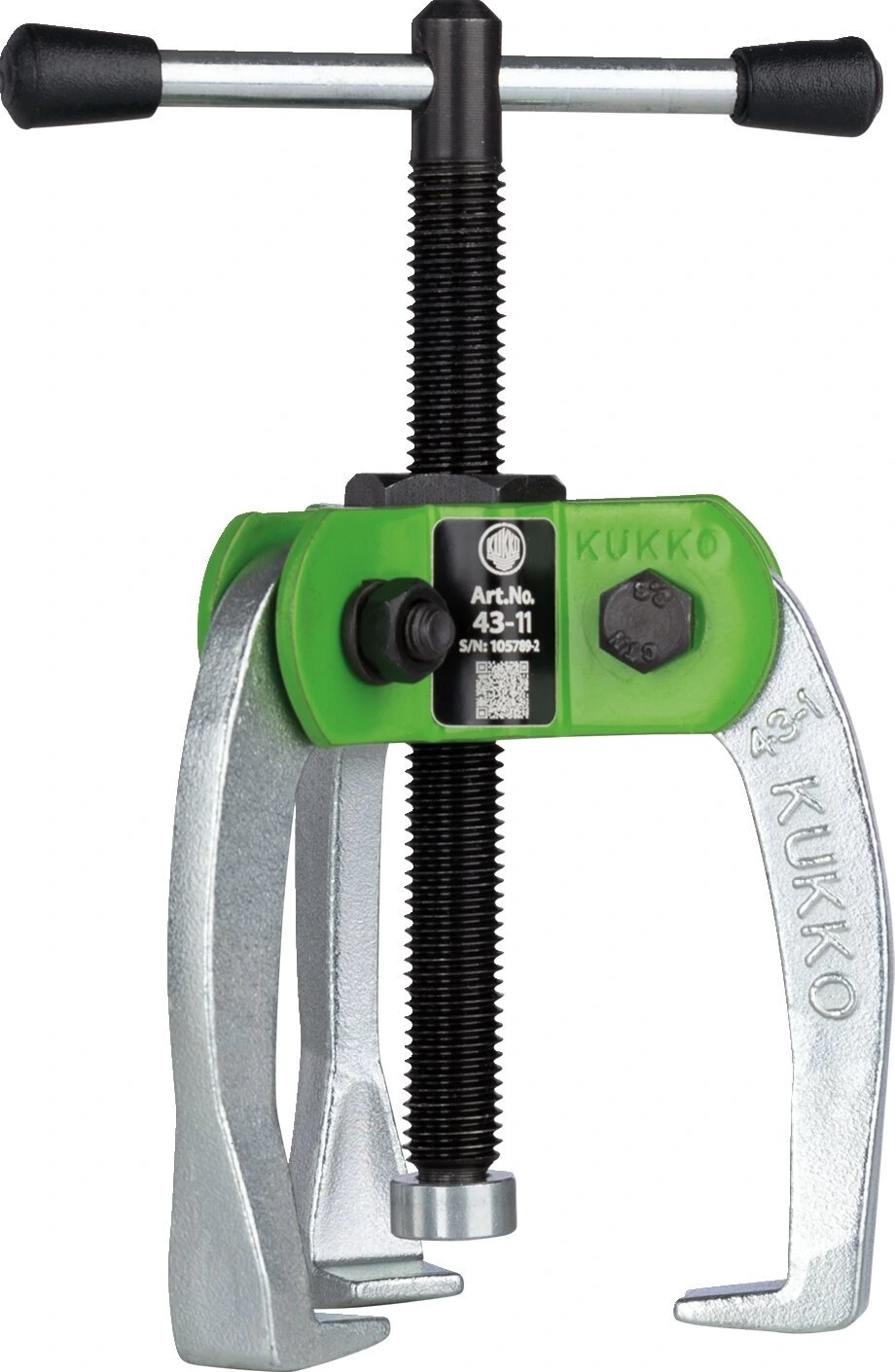 Kukko, universal self-centering jaw gear puller. 3 arms, 60 mm
