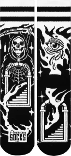 American Socks Death's Door Mid High socks