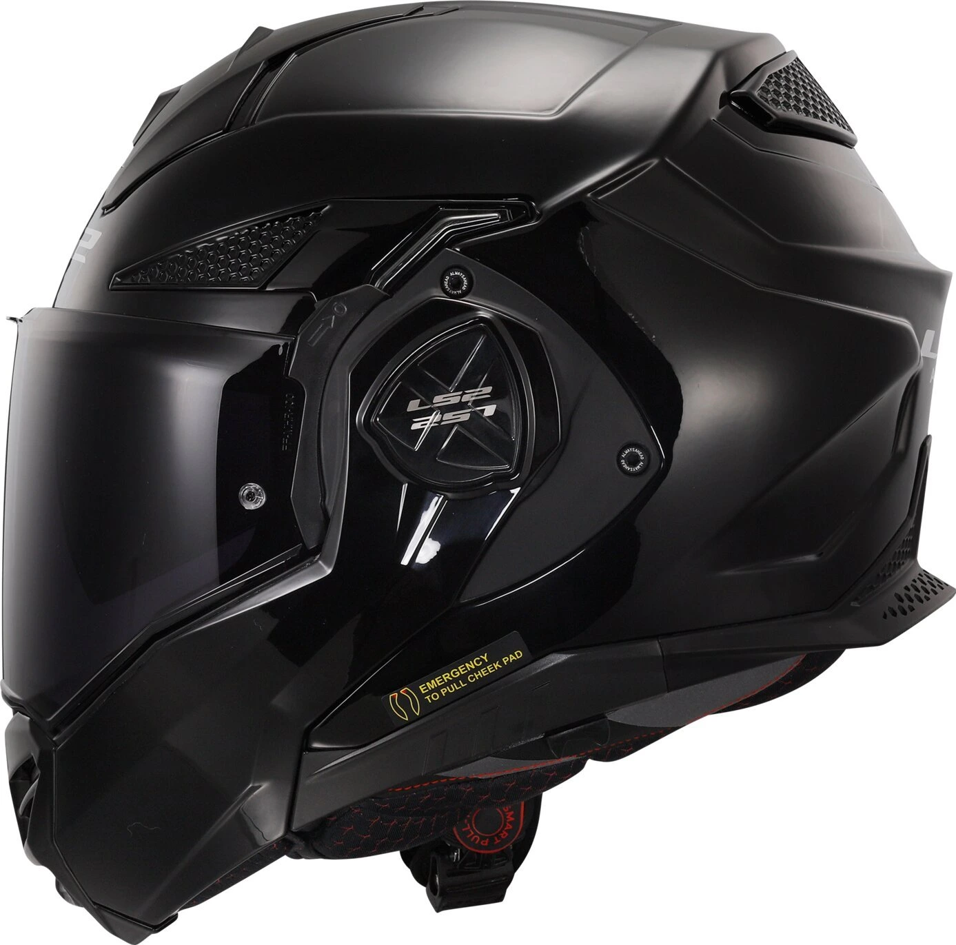LS2 Advant X Solid helmet, Black, XS, Gloss