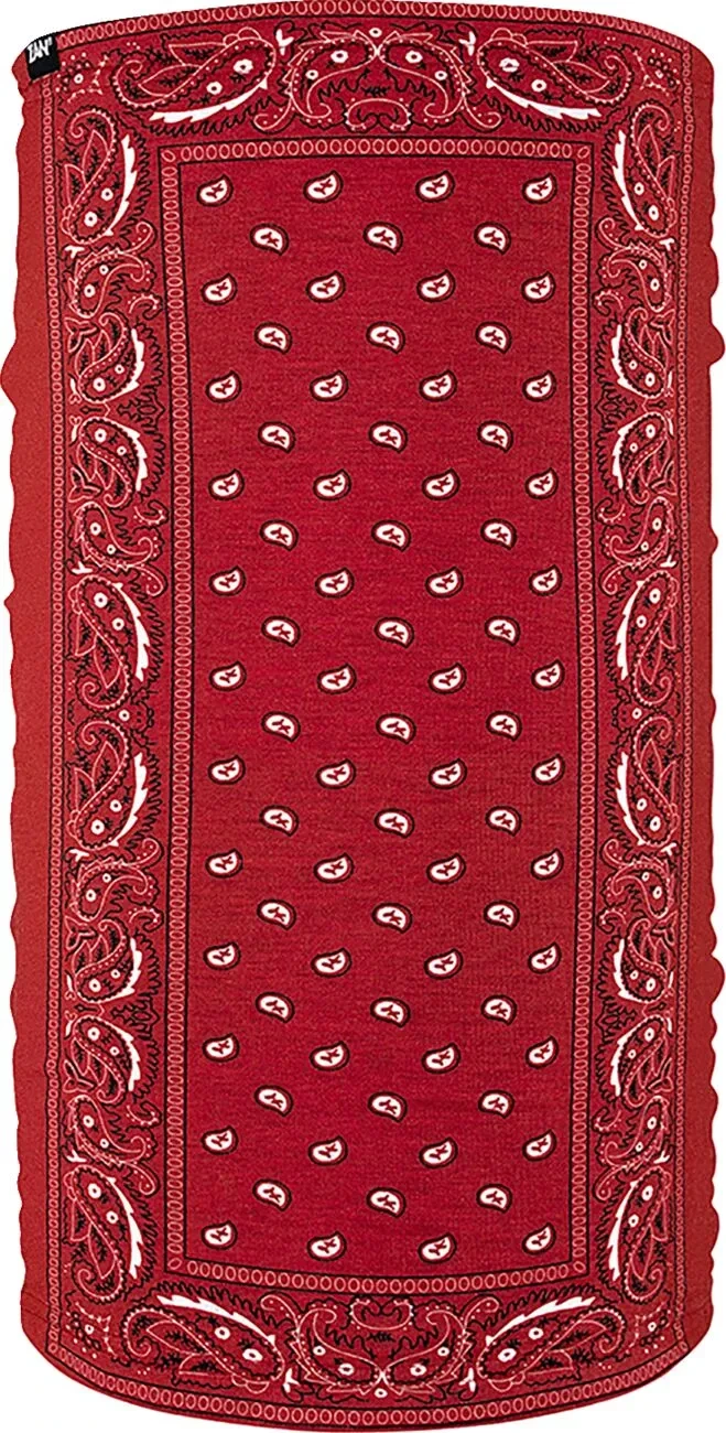 MOTLEY TUBE FLEECE RED PAIS