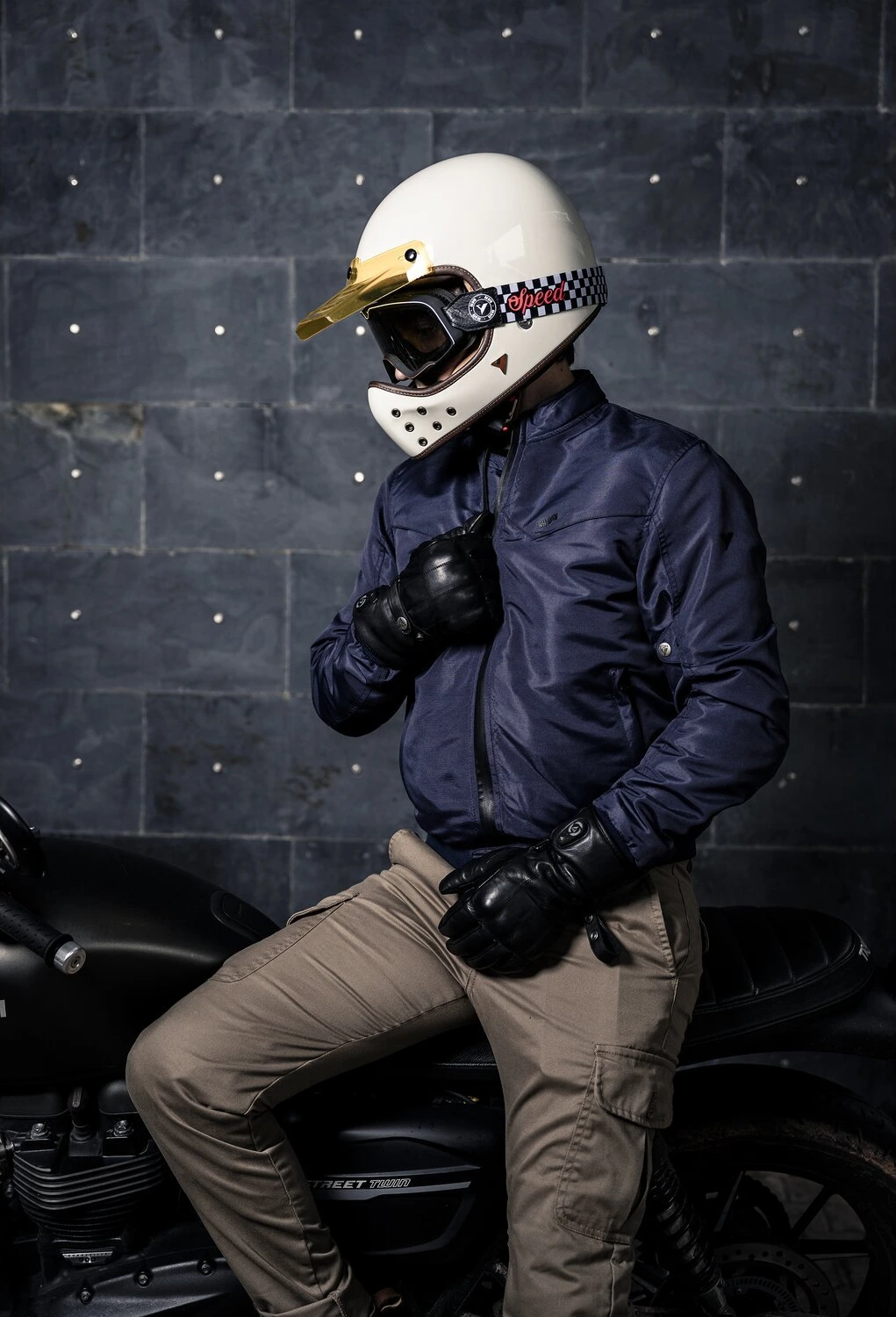 By City Bomber jacket, Blue, 2XL