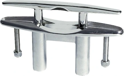 Osculati Push-up cleat mirror-polished AISI316 217/203mm