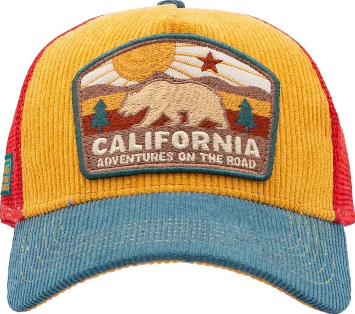 King Kerosin California cap senf, Orange