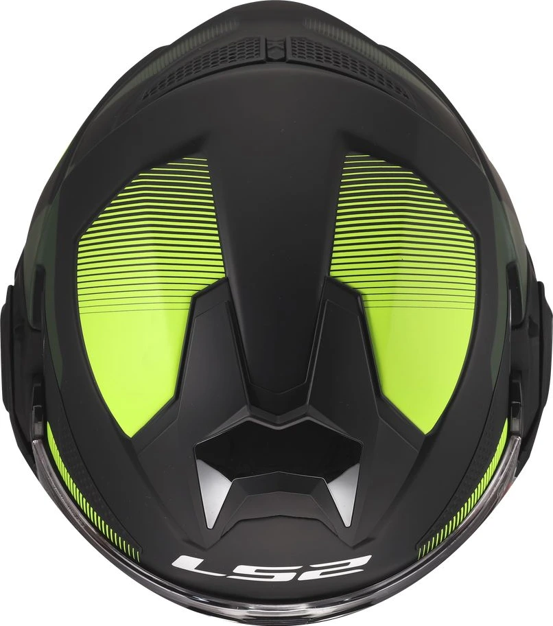 LS2 FF901 ADVANT X NOVA Helmet - Black H-V Yellow, L