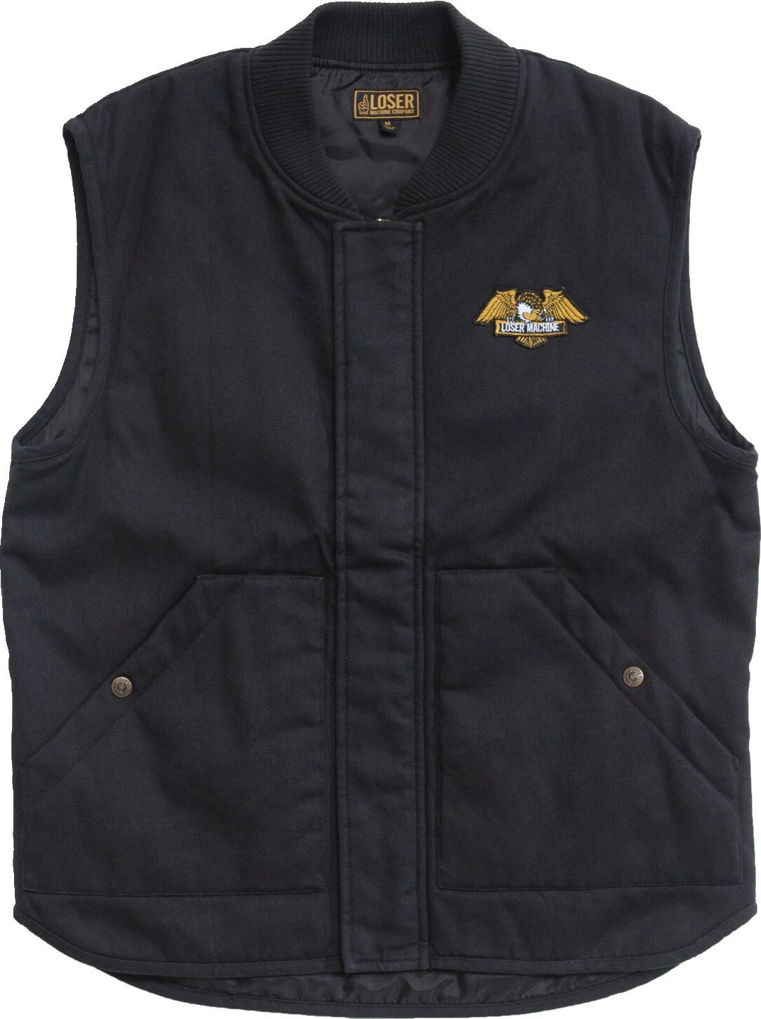 Loser Machine Condor II vest, dusty Black, Black, M