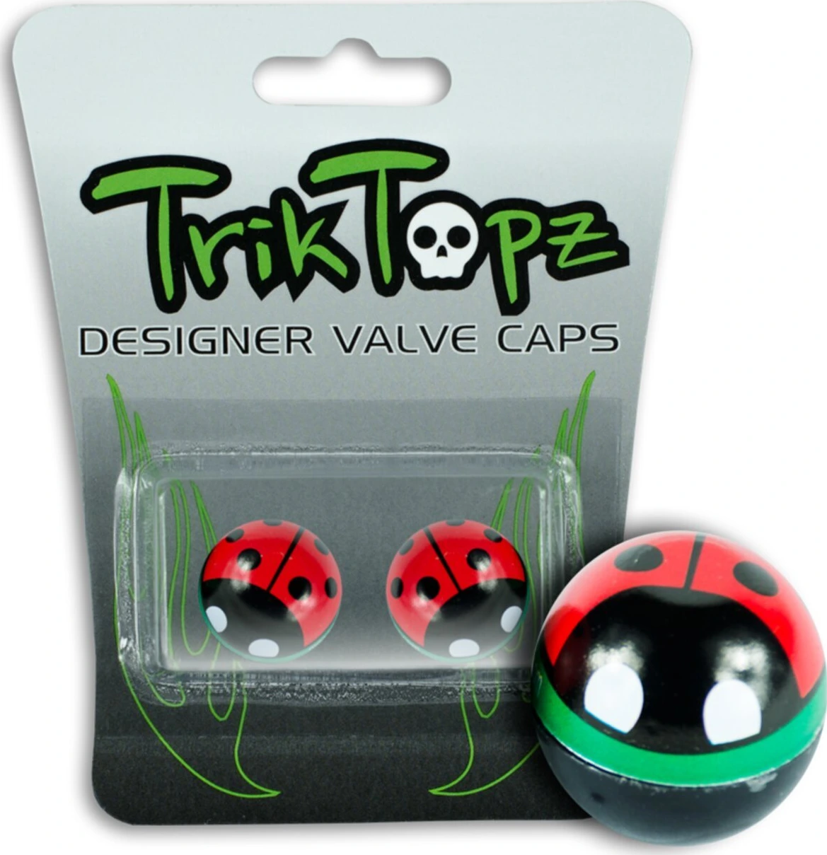 Trik Topz, Lady bug ventiilikorgid. Punased