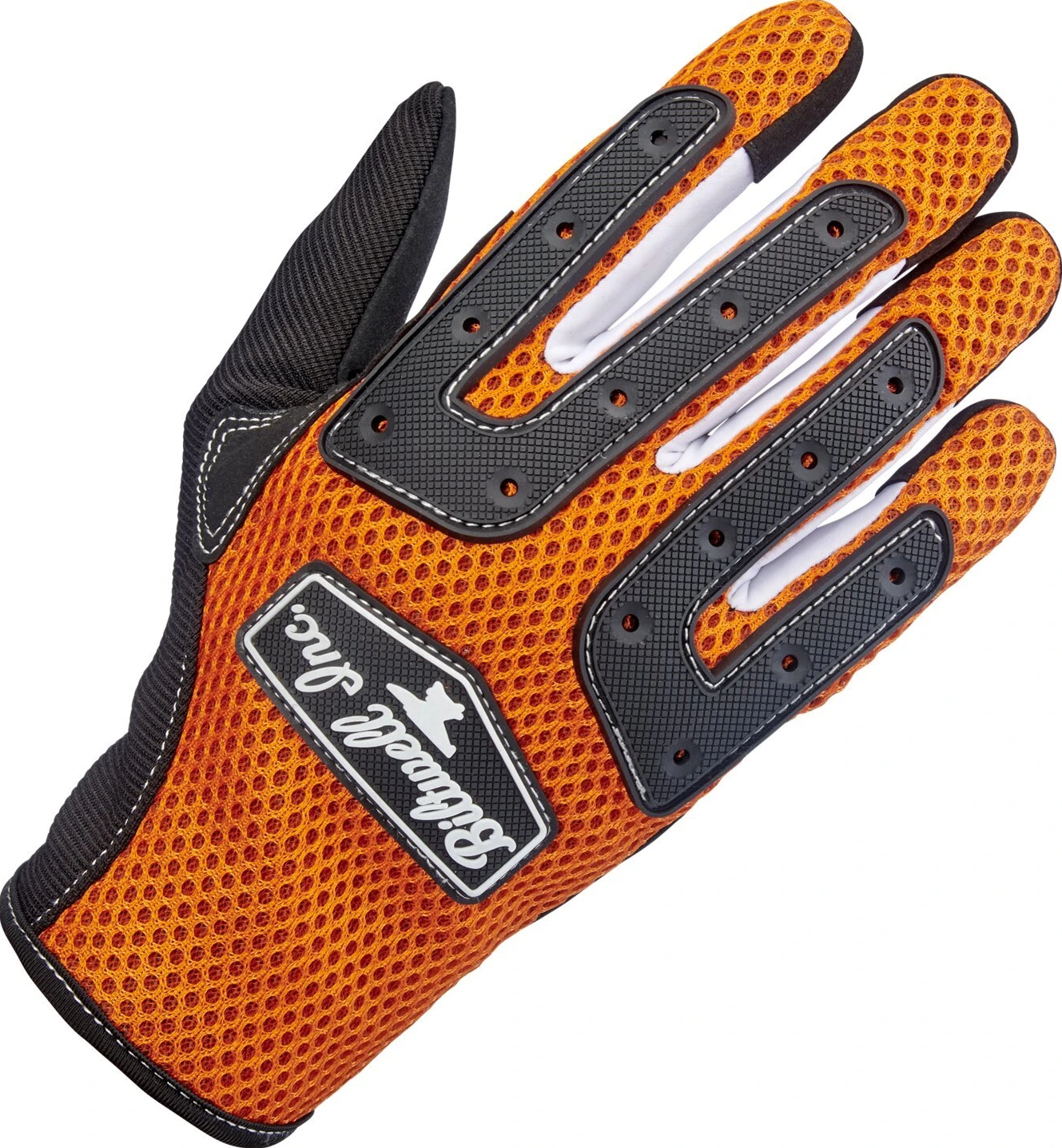 Biltwell Anza gloves, orange, Black, M