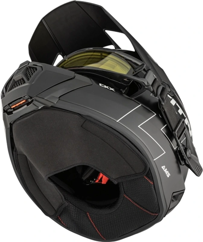 CKX Helmet Titan AMS Matt Black + Heated Goggles, S