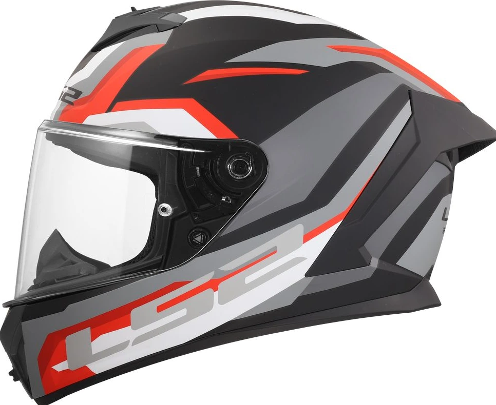 LS2 FF820 RAPID III HYPER Helmet - White Blue Red, 3XL