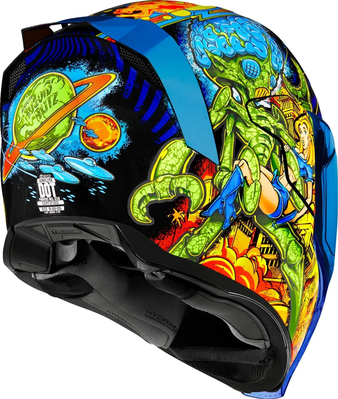 HELMET AIRFLITE BUGOID BLITZ BLUE XS