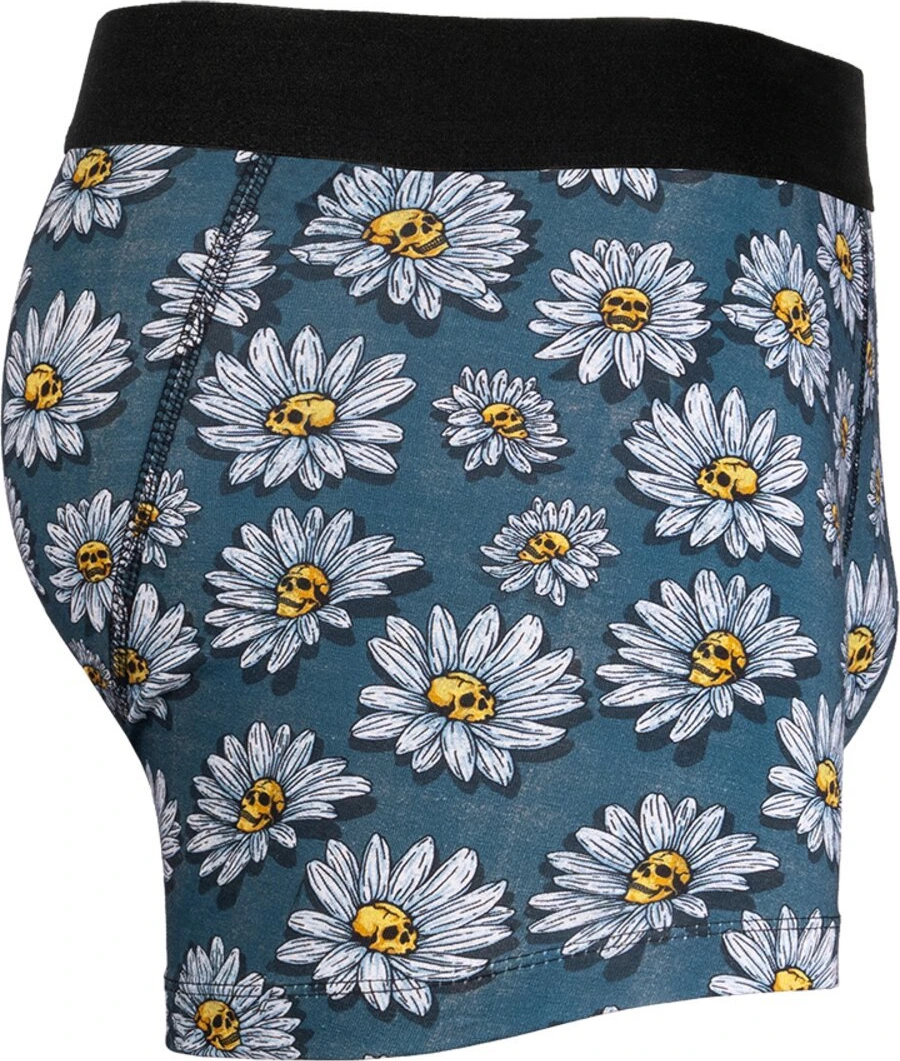 American Socks Daisies underwear, Blue, M