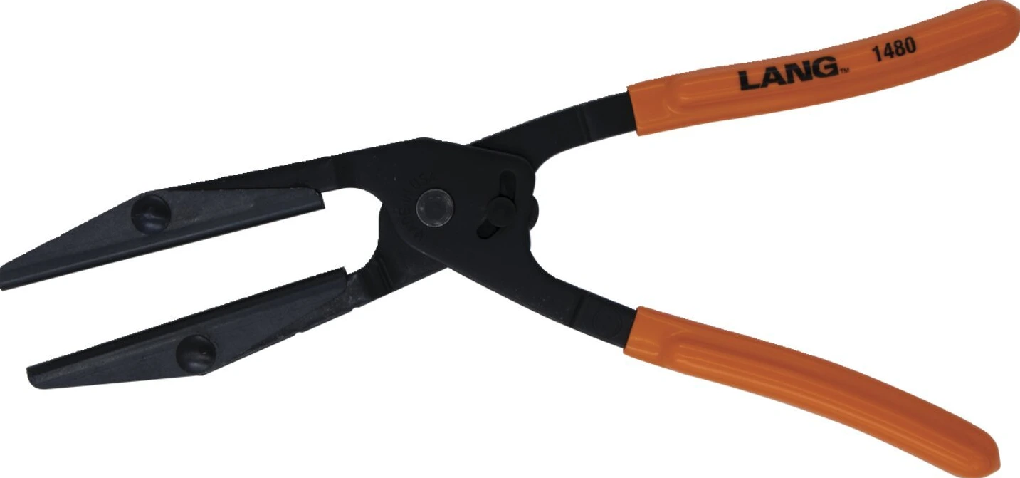 Lang Tools, kampiniai žarnų užspaudimo replės. Dideli, 0 mm