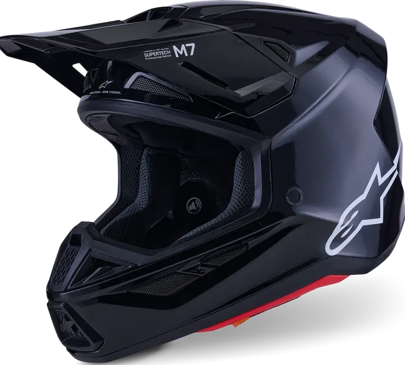 HELMET SM7 BLACK-GLOSS XS