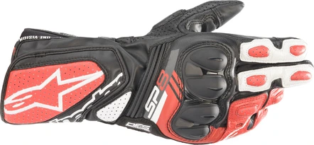 Alpinestars Glove SP-8 v3 Black/White/Red, S