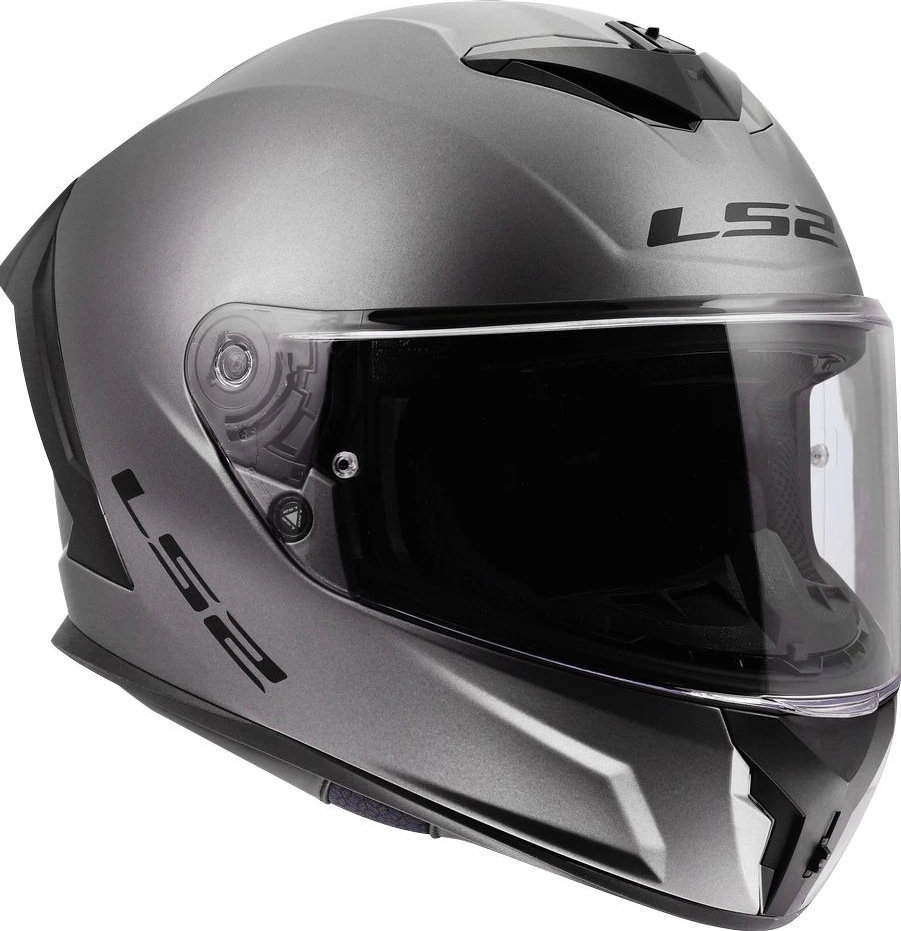 LS2 FF820 RAPID III SOLID Helmet - 3XL, Matt Titanium