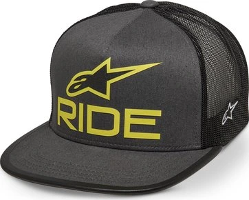 Alpinestars Ride 4.0 Trucker Hat Gray/Black/Lime